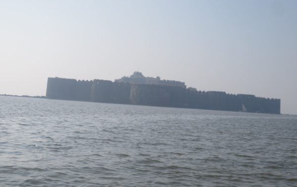 A view of Fort Janjira from a distance